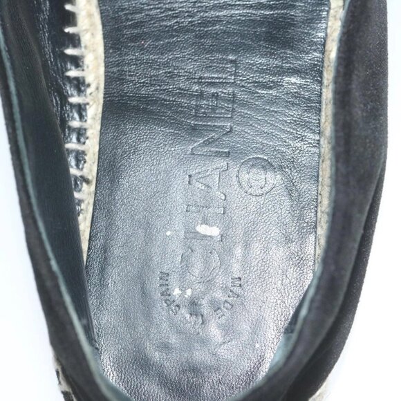 CHANEL Pumps Shoes Velor 38 Black CC Auth - Picture 13 of 16